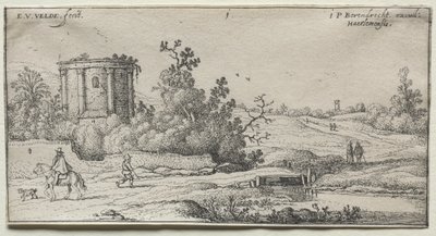 Paysages : Paysage avec ruines d