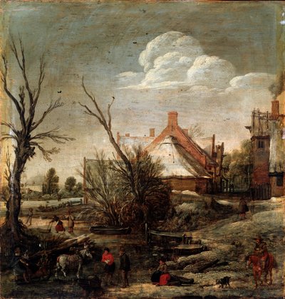 Hiver, 17ème siècle - Esaias van de Velde