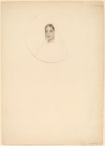 Tête de jeune femme - Esther Frances Alexander