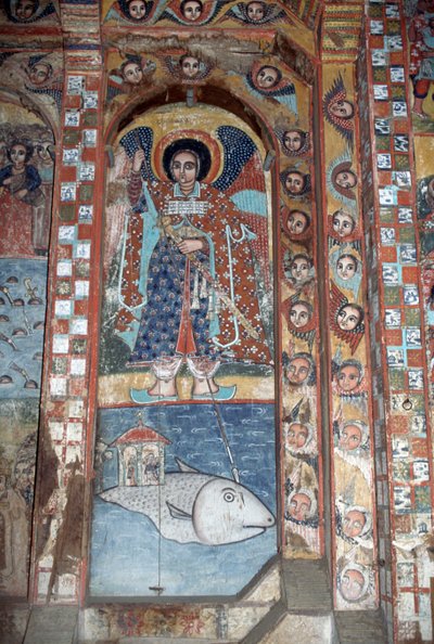 Ange, fresque de l