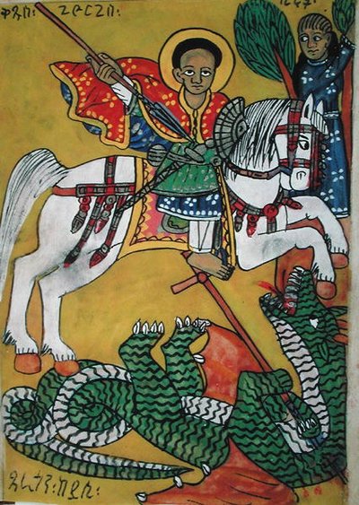 W.951 fol.78r Saint Georges et le Dragon, de 