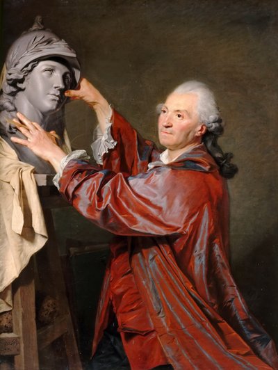 Portrait de Louis-Claude Vassé - Etienne Aubry