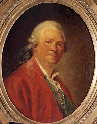 Portrait de Ritter Christoph Willibald von Gluck (1714-1787), compositeur allemand - Etienne Aubry