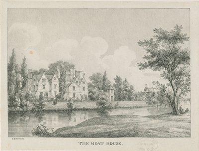 Tamworth - La Maison du Fossé : zincographie, nd [1796-1865] - Etienne Bruno Hamel