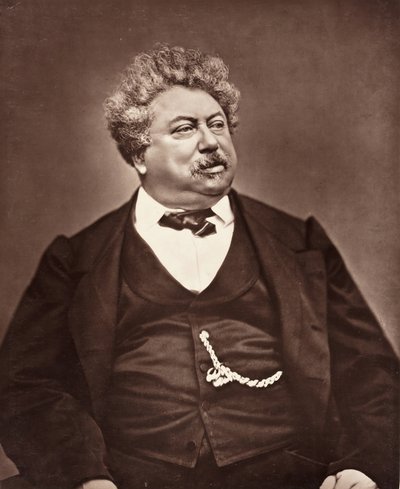 Alexandre Dumas, romancier et dramaturge français, 1802-1870, vers 1876 - Etienne Carjat
