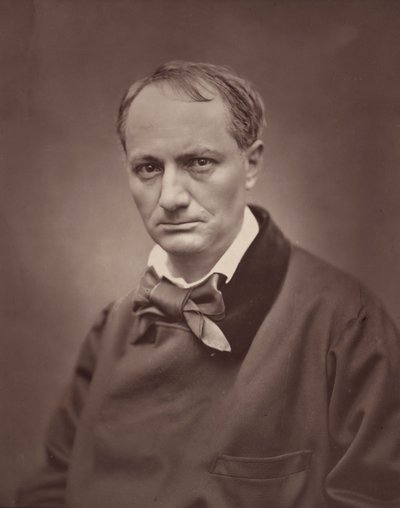 Charles Baudelaire,1861, imprimé en 1877 (photo) - Etienne Carjat