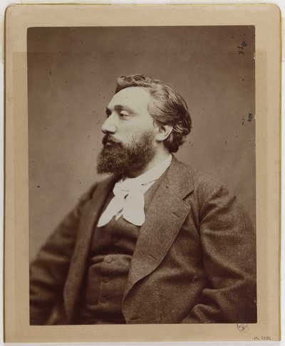 Léon Gambetta (1838-1882), avocat et homme politique. - Etienne Carjat