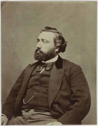 Portrait de Léon Gambetta (1838-1882), homme politique - Etienne Carjat