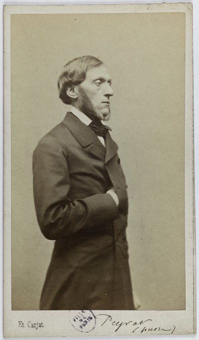 Portrait de Peyrat Alphonse, (1812 - 1890), (publiciste, homme politique) - Etienne Carjat