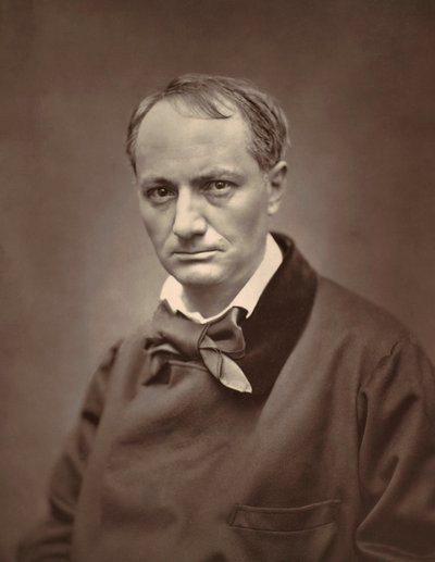 Portrait de Charles Baudelaire - Etienne Carjat