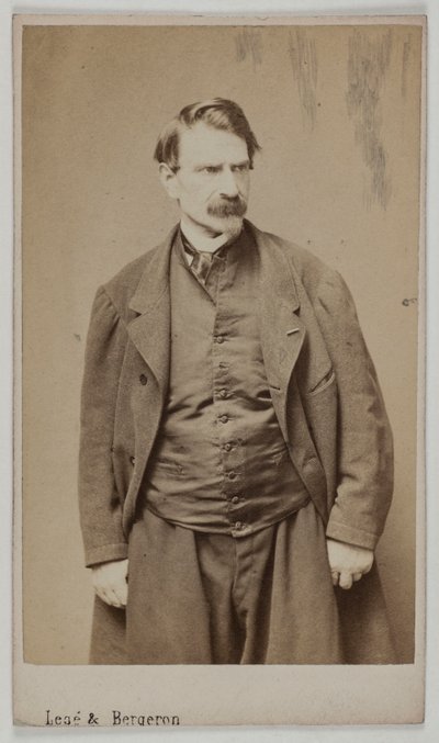 Portrait of François Delsarte, c.1870-90 (albumen print) - Etienne Carjat