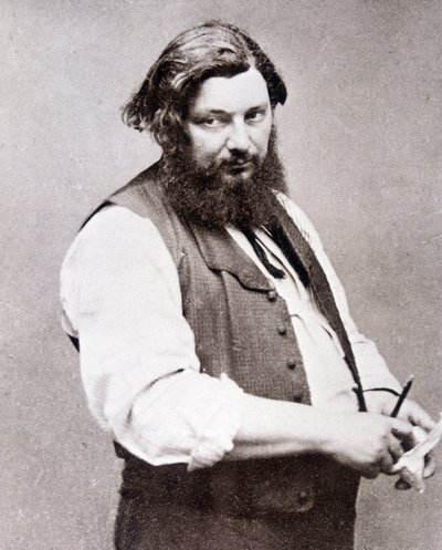 Portrait de Gustave Courbet (1819-1877) - Etienne Carjat