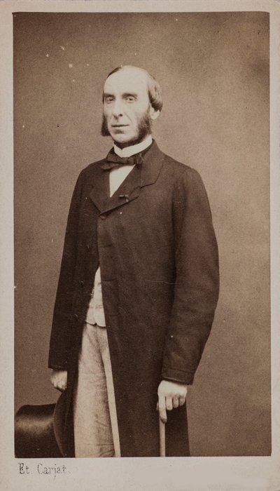 Portrait du compositeur Comte Nicolò Gabrielli 1814-1891, 1890 - Etienne Carjat