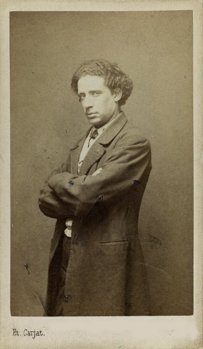 Portrait du compositeur Olivier Métra 1830-1889 - Etienne Carjat