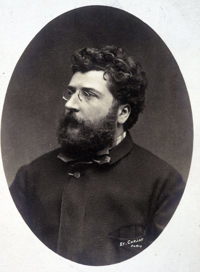 Portrait du compositeur Georges Bizet - Etienne Carjat