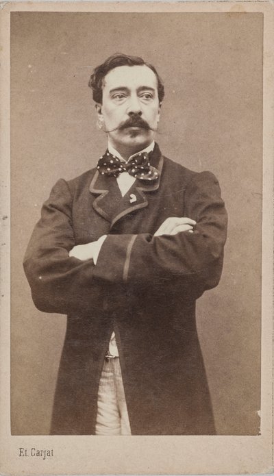 Portrait du peintre Alfred Stevens - Etienne Carjat