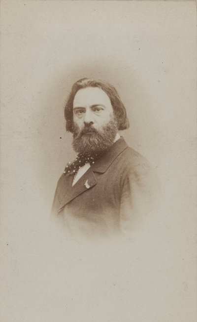 Portrait du pianiste et compositeur Émile Prudent 1817-1863, vers 1860 - Etienne Carjat