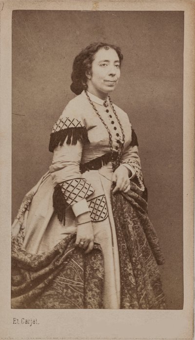 Portrait de la chanteuse et compositrice Pauline Viardot 1821-1910 - Etienne Carjat
