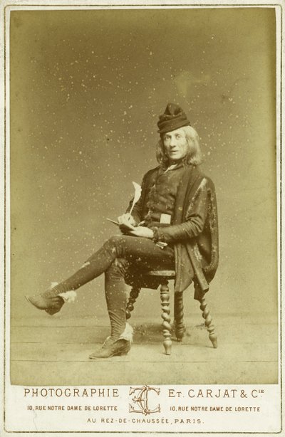 Richard dans le rôle de Gringoire - Etienne Carjat