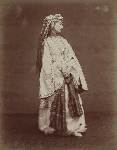 Sarah Bernhardt dans "Zaïre" de Voltaire - Etienne Carjat
