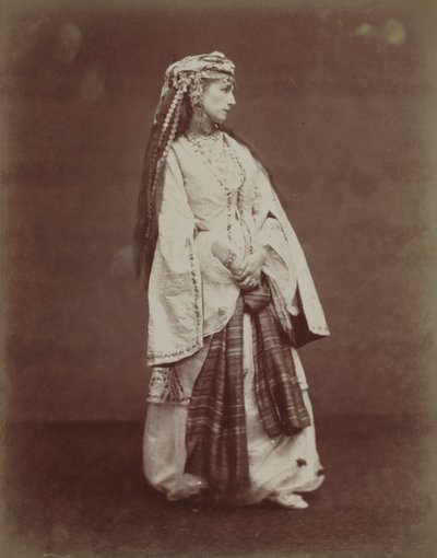 Sarah Bernhardt dans Zaïre de Voltaire, 1874 - Etienne Carjat