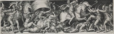 Combats et triomphes, probablement années 1560 - Etienne Delaune