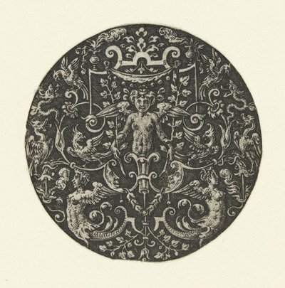Femme ailée (Stephanus Delaune inventor) - Etienne Delaune