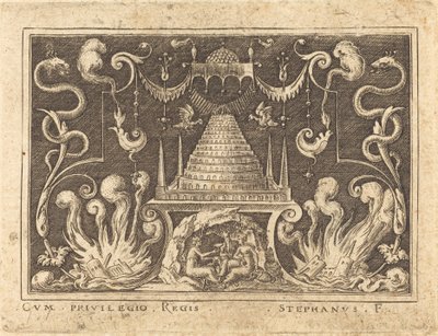 Inceste de Loth - Etienne Delaune