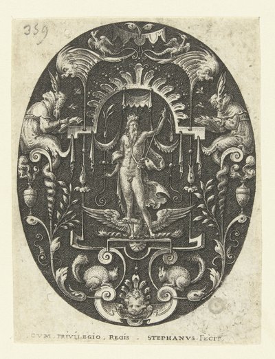 Jupiter avec son aigle à ses pieds - Etienne Delaune