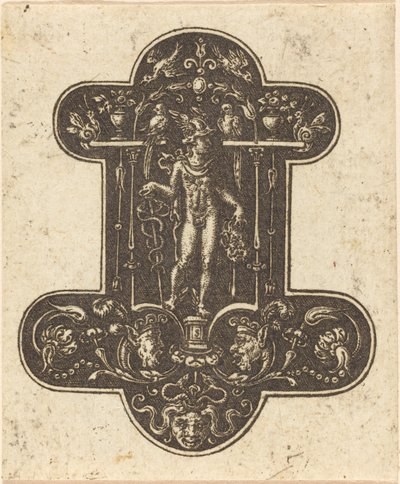Mercure avec la tête d