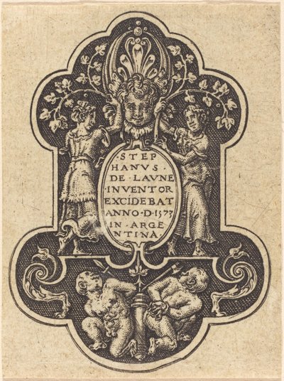 Page de titre - Etienne Delaune