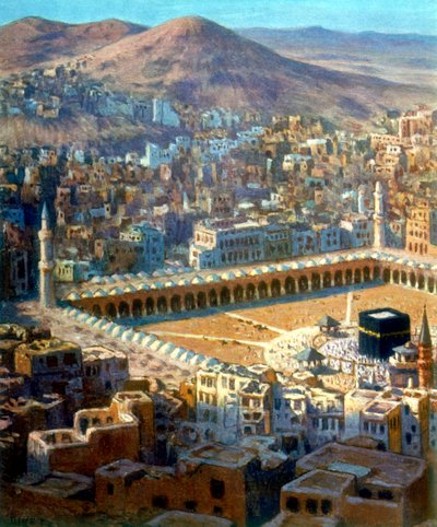 Vue de La Mecque, de La Vie de Mohammed, Prophète d