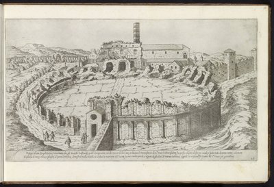 Amphithéâtre Castrense à Rome (série des vestiges de l