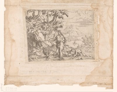 Paysage avec Junon jetant les yeux d