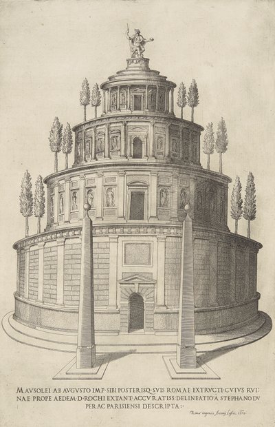 Mausolei Ab Augusto Imp - Etienne Duperac