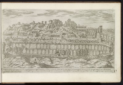 Palatin et le Circus Maximus à Rome - Etienne Duperac
