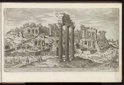 Palatin à Rome - Etienne Duperac