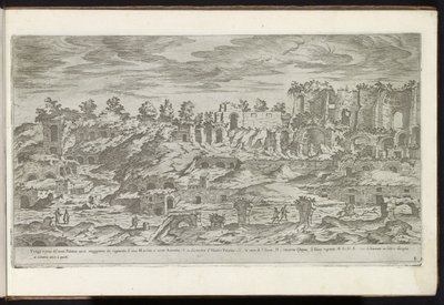 Palatin à Rome - Etienne Duperac
