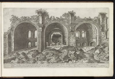 Restes de la Basilique de Maxence à Rome - Etienne Duperac
