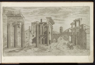 Ruines sur le Forum de Nerva - Etienne Duperac
