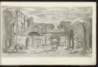 Ruines des Thermes de Caracalla à Rome - Etienne Duperac
