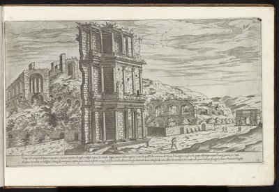 Septizonium à Rome - Etienne Duperac