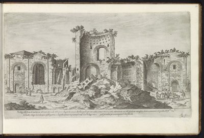 Thermes de Constantin à Rome - Etienne Duperac