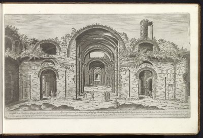 Thermes de Dioclétien à Rome - Etienne Duperac