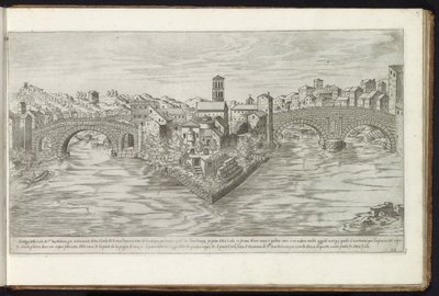 Île Tibérine à Rome - Etienne Duperac