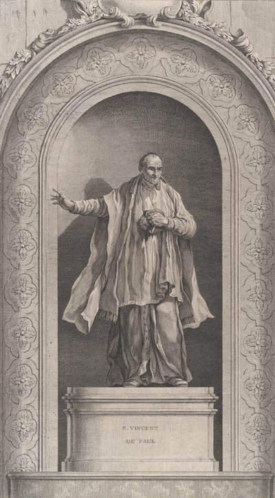 La chapelle des Enfants-Trouvés à Paris : Saint Vincent de Paul - Etienne Fessard