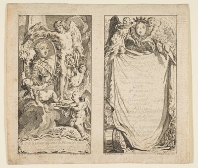 Vignettes pour les Tablettes historiques, topographiques et physiques de Bourgogne, 1755 - Etienne Fessard