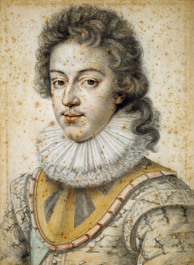 Portrait de Louis XIII à 21 ans (1601 - 1643) - Etienne II Dumonstier
