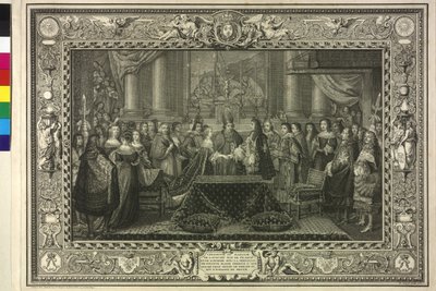Mariage du roi Louis XIV avec Marie-Thérèse d