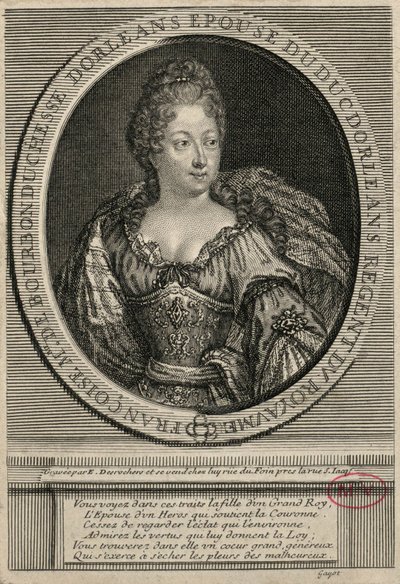 Françoise-Marie de Bourbon par Desrochers, Etienne Jahandier, - Etienne Jehandier Desrochers